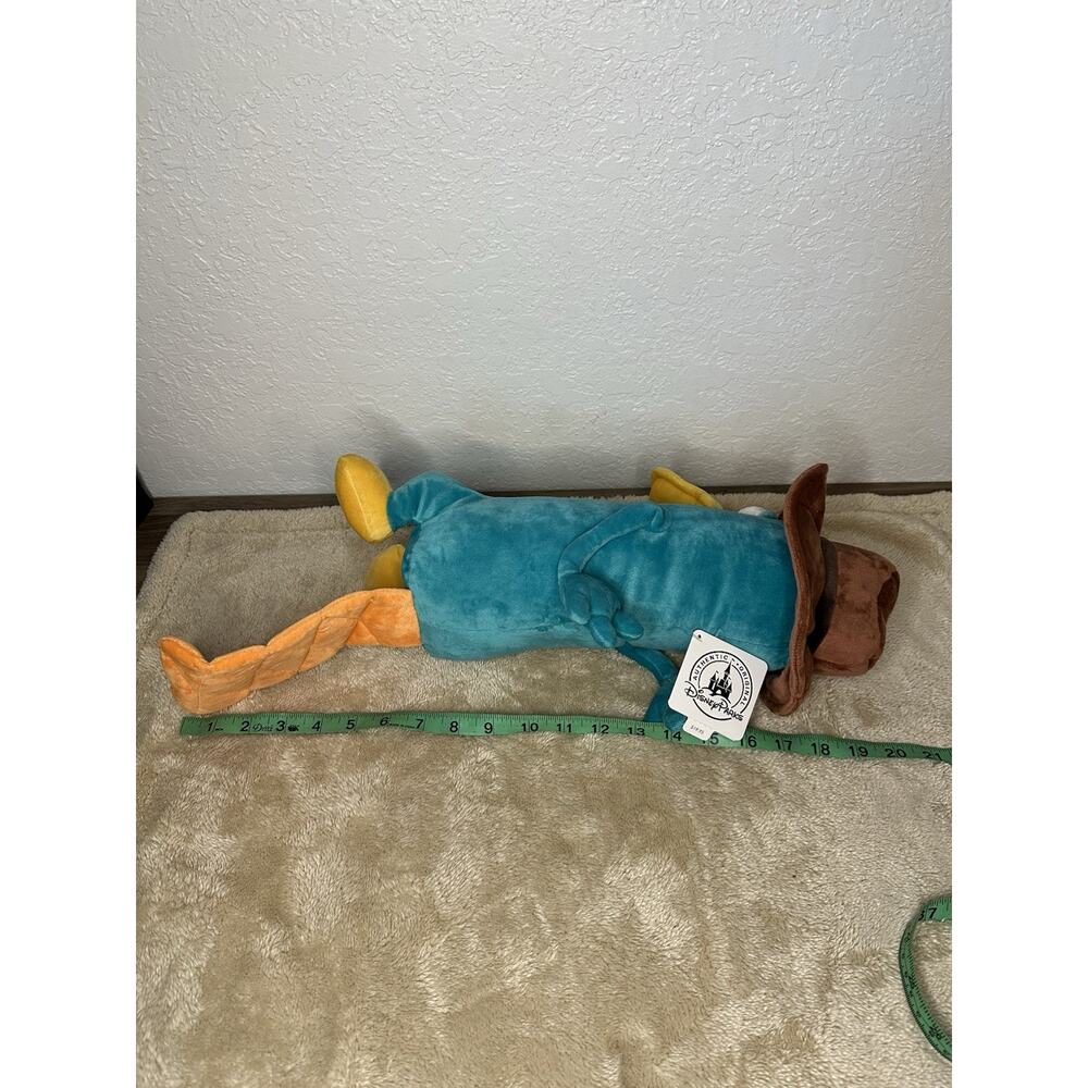 Disney Parks Phineas & Ferb Perry The Platypus Agent 20” Plush Toy - Picture 6 of 6